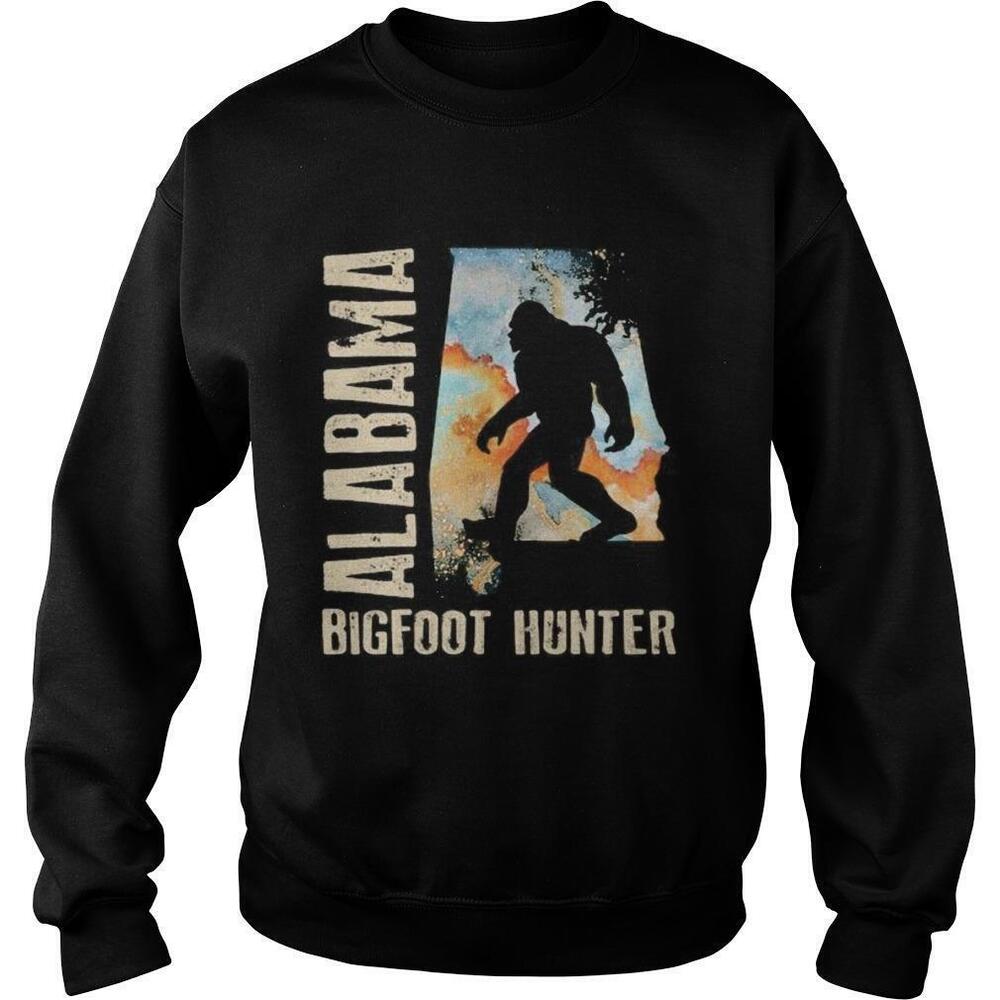 Alabama Bigfoot Hunter Sunset Sweatshirt